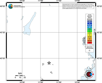 Mappa MCS - territori località
