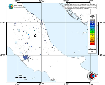Mappa MCS - territori località