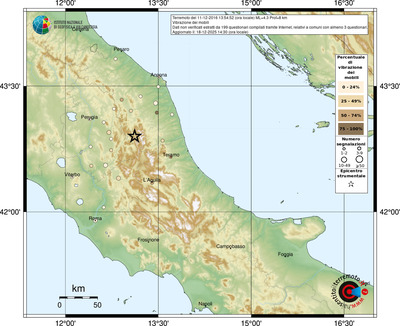 Mappa comuni con almeno 3 questionari
