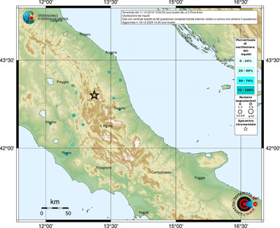 Mappa comuni con almeno 3 questionari