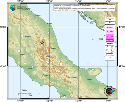 Mappa comuni con almeno 3 questionari