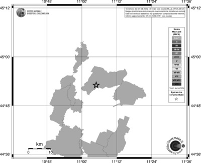 Mappa MCS - territori comuni