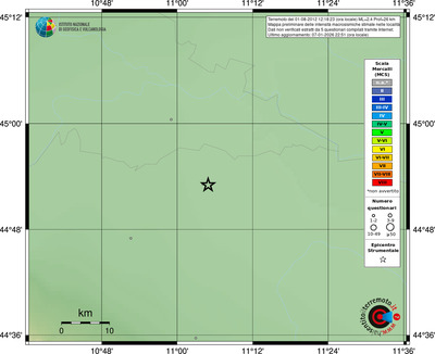 Mappa MCS - località