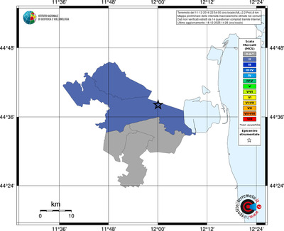 Mappa MCS - territori comuni
