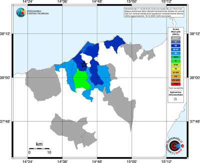 Mappa MCS - territori comuni