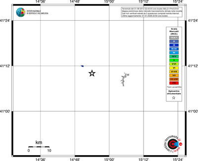 Mappa MCS - territori località