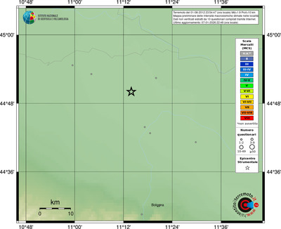 Mappa MCS - località