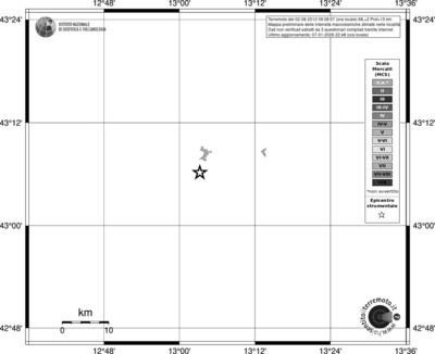 Mappa MCS - territori località