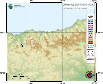 Mappa EMS - località