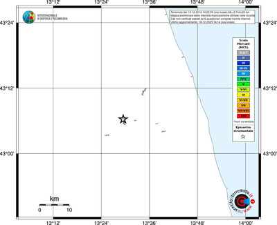 Mappa MCS - territori località