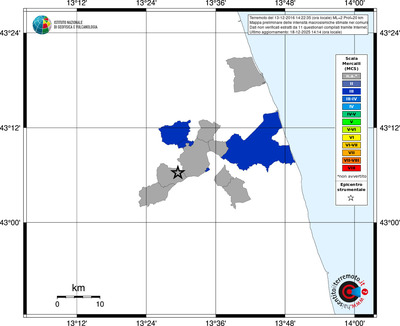 Mappa MCS - territori comuni