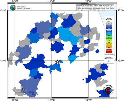Mappa MCS - territori comuni