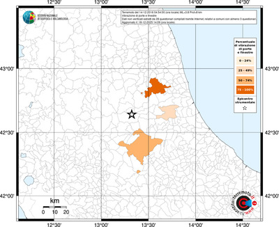 Mappa territorio comunale con almeno 3 questionari