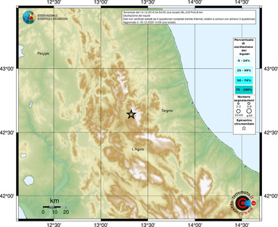 Mappa comuni con almeno 3 questionari