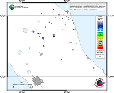 Mappa MCS - territori località