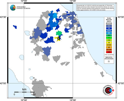 Mappa MCS - territori comuni