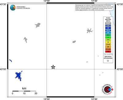 Mappa MCS - territori località