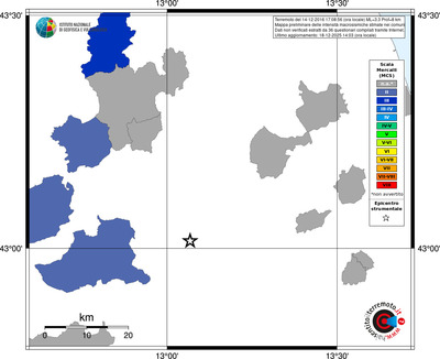 Mappa MCS - territori comuni