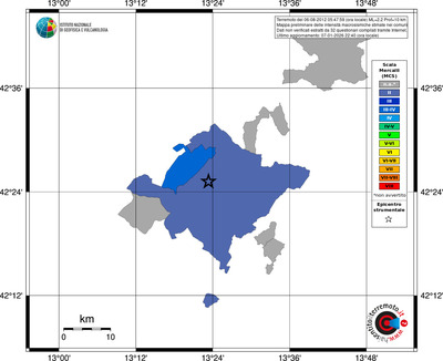 Mappa MCS - territori comuni