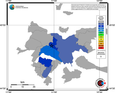 Mappa MCS - territori comuni