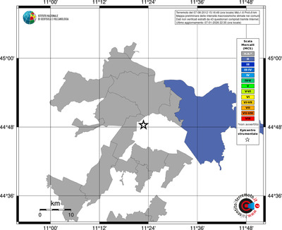 Mappa MCS - territori comuni