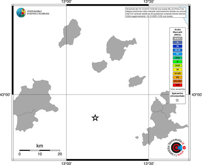 Mappa MCS - territori comuni