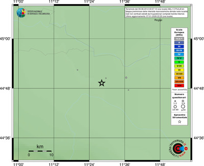 Mappa EMS - località