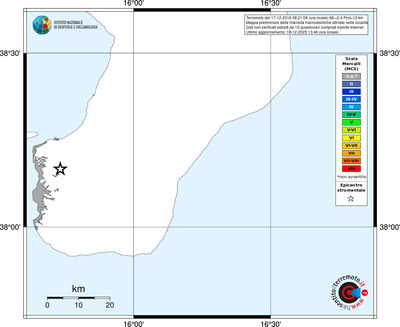 Mappa MCS - territori località