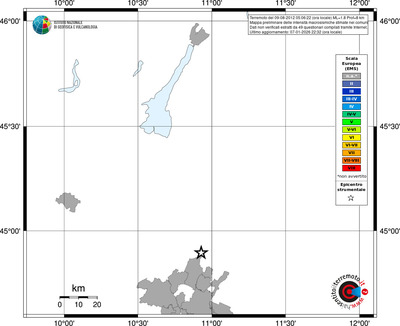 Mappa EMS - territori comuni