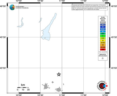 Mappa MCS - territori località