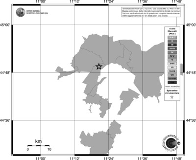 Mappa MCS - territori comuni