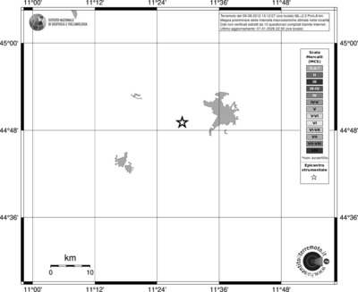 Mappa MCS - territori località