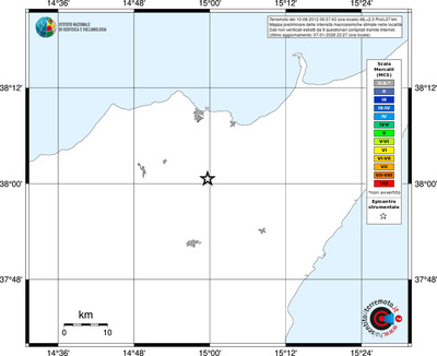 Mappa MCS - territori località