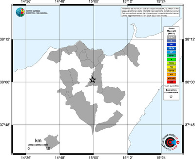 Mappa MCS - territori comuni