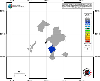 Mappa EMS - territori comuni