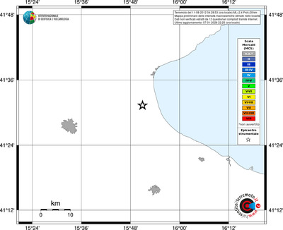 Mappa MCS - territori località