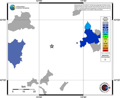 Mappa MCS - territori comuni
