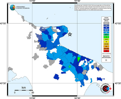 Mappa MCS - territori comuni