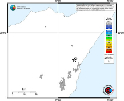 Mappa MCS - territori località