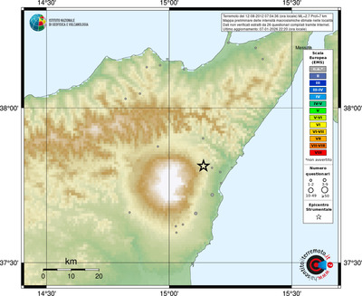 Mappa EMS - località