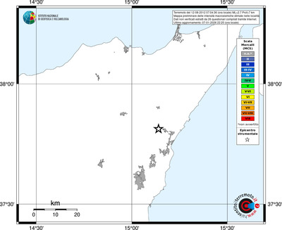 Mappa MCS - territori località