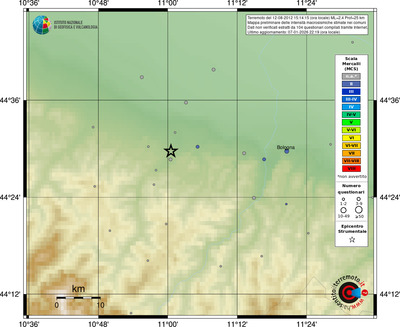 Mappa MCS - comuni