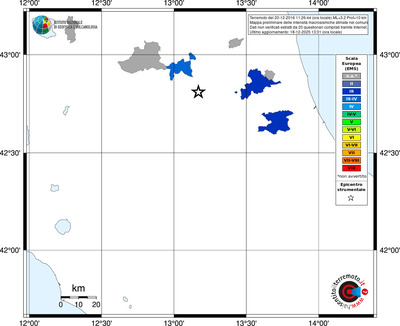 Mappa EMS - territori comuni