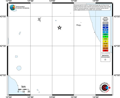 Mappa MCS - territori località