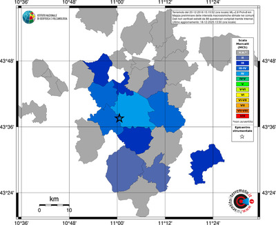 Mappa MCS - territori comuni