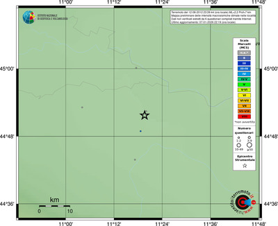 Mappa MCS - località