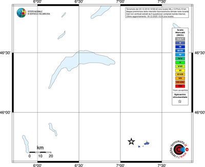 Mappa MCS - territori località