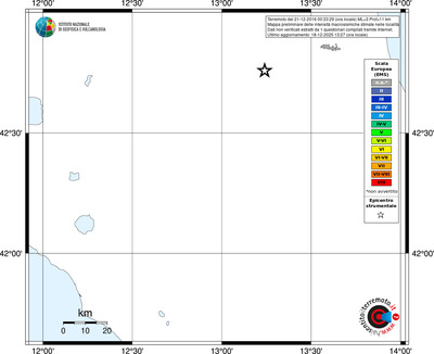 Mappa EMS - territori località