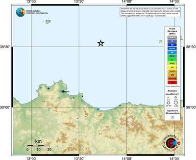 Mappa EMS - località