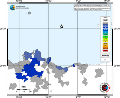 Mappa MCS - territori comuni